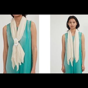 Issey Miyake pleats please scarf